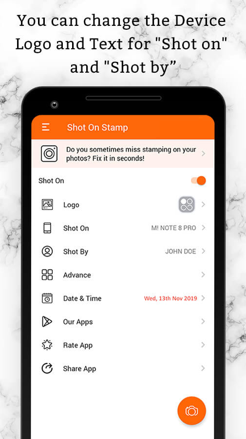 Shot On Stamp v1.6.3 APK + MOD (Premium Unlocked)