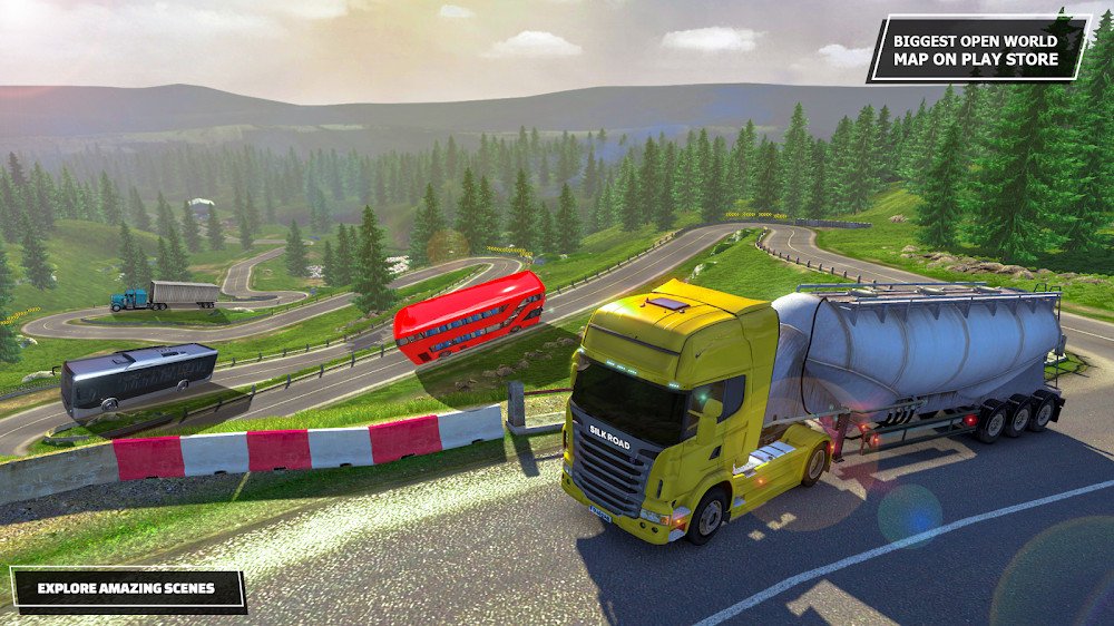 Silk Road Truck Simulator v2.3.9 MOD APK + OBB (Unlimited Money)