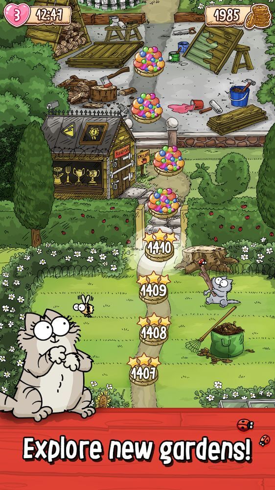 Simon’s Cat - Pop Time v1.42.2 MOD APK (Unlimited Money, VIP Unlocked)