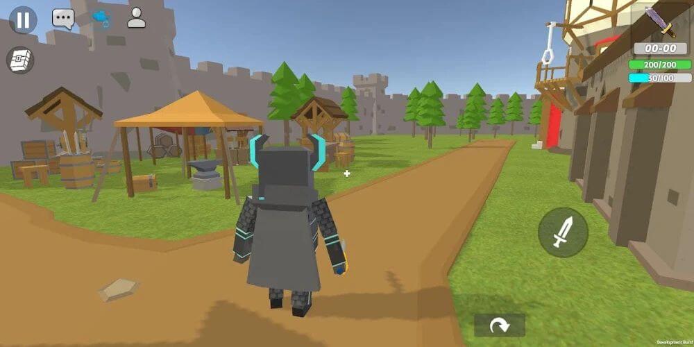 Simple Sandbox 2: Middle Ages v0.9.0 MOD APK (God Mode, Anti Kick)