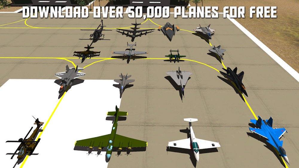 SimplePlanes - Flight Simulator v1.10.106 APK (Paid / Patched) Download