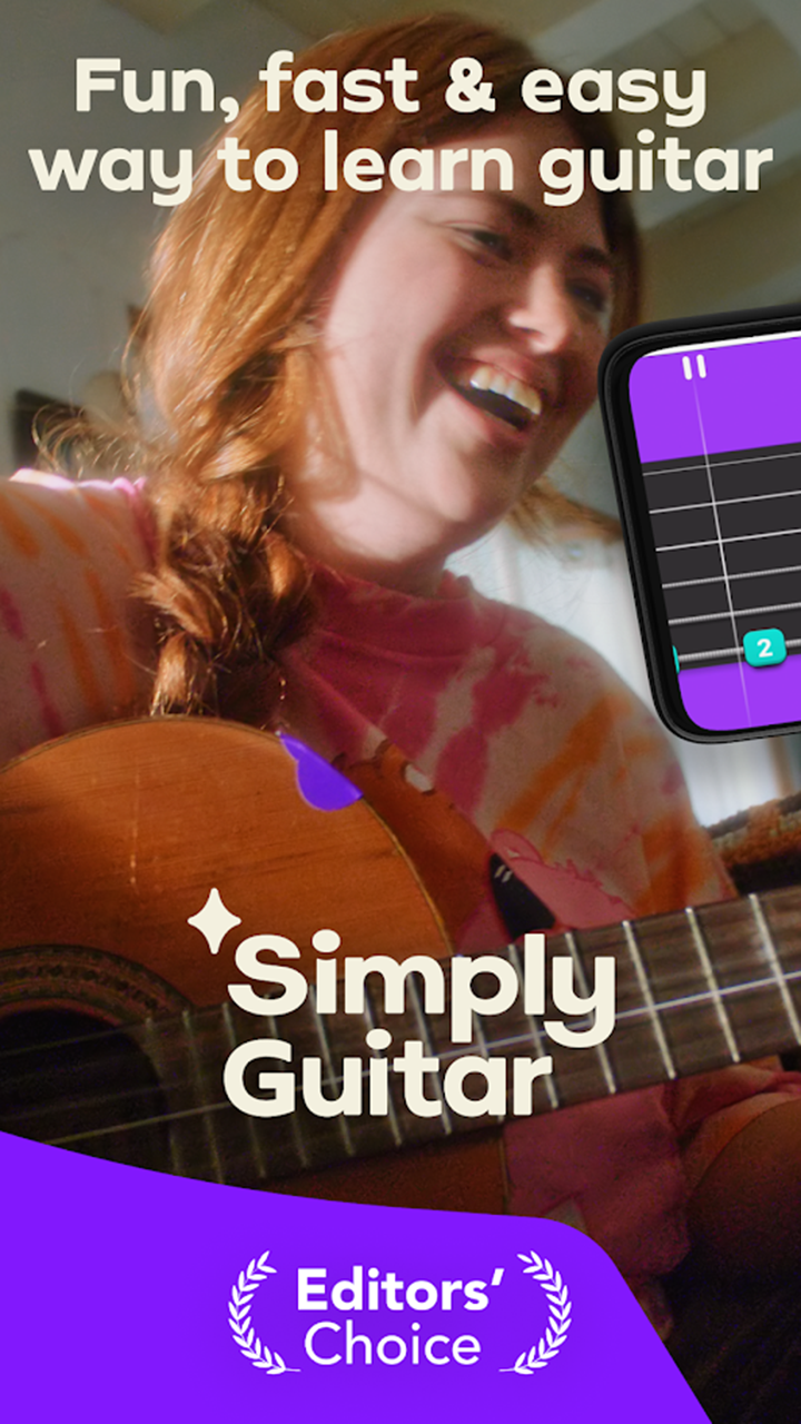 Simply Guitar by JoyTunes MOD APK 2.2.3 (Subscribed)
