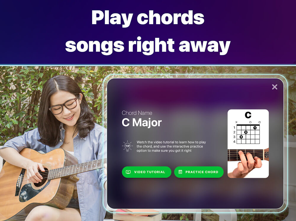 Simply Guitar by JoyTunes v2.4.9 MOD APK (Premium Subscribed)