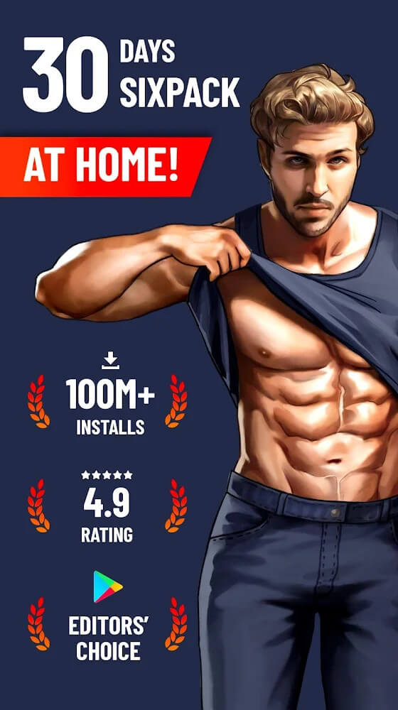 Six Pack in 30 Days - Abs Workout v1.29 APK + MOD (Pro Unlocked)