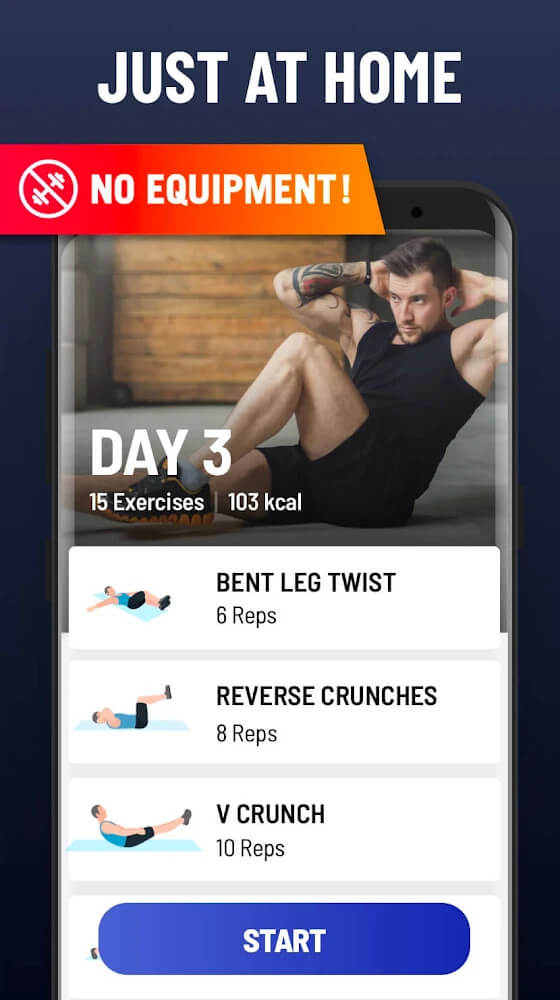 Six Pack in 30 Days - Abs Workout v1.29 APK + MOD (Pro Unlocked)