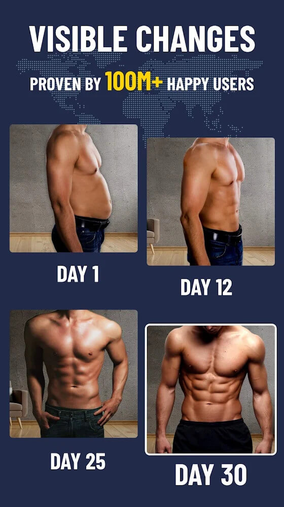 Six Pack in 30 Days - Abs Workout v1.29 APK + MOD (Pro Unlocked)