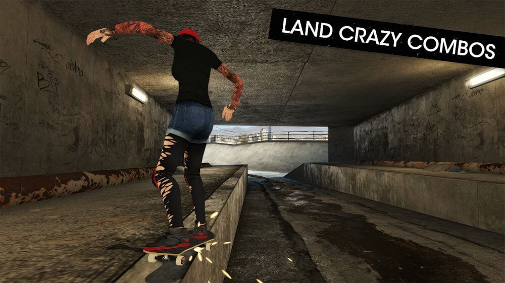 Skateboard Party 3 v1.9.0 MOD APK + OBB (Unlocked All Content, Unlimited Exp, No Ads)