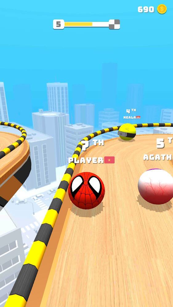 Sky Ball Racing v1.6 MOD APK (Unlimited Money)