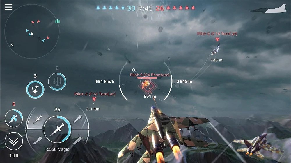 Sky Combat v8.0 MOD APK + OBB (Unlimited Ammo) Download for Android
