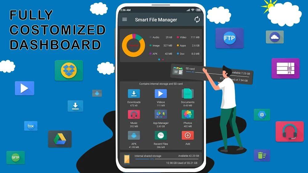 Smart File Manager by Lufick v7.1.0 APK + MOD (Premium Unlocked)