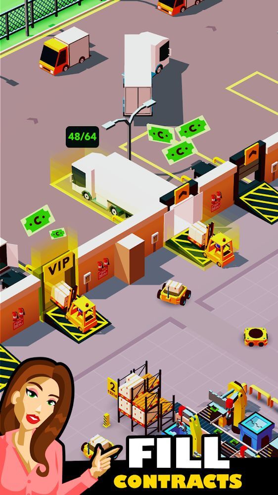 Smartphone Factory Tycoon v0.391 MOD APK (Free Shopping)