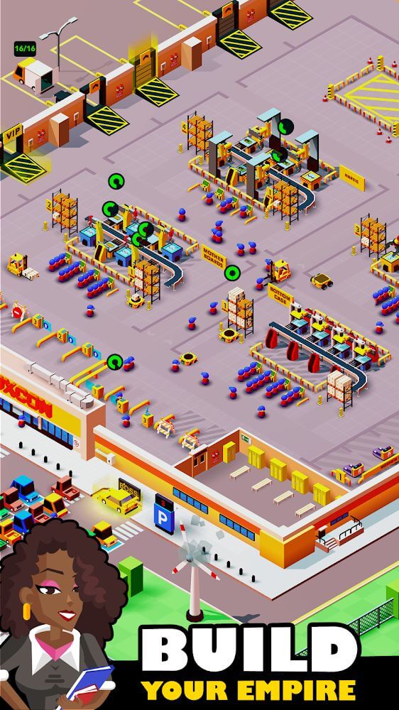 Smartphone Factory Tycoon v0.391 MOD APK (Free Shopping)