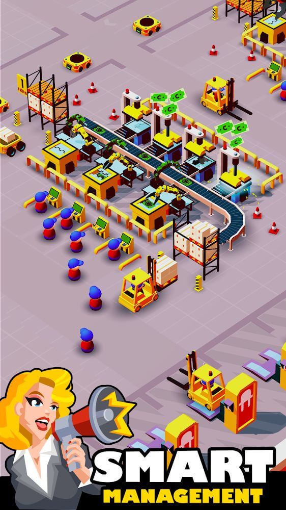 Smartphone Factory Tycoon v0.391 MOD APK (Free Shopping)