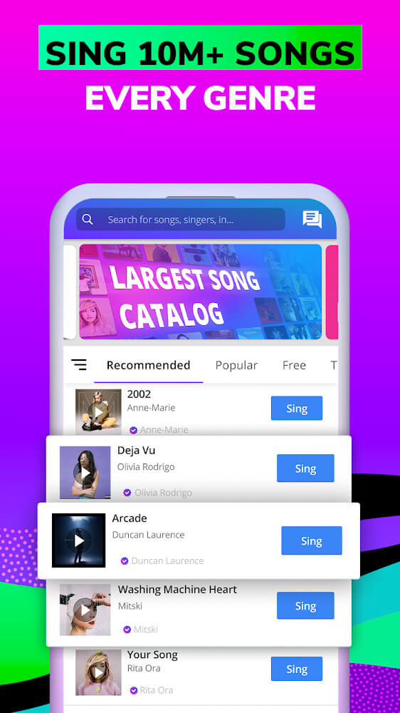 Smule v11.8.0b MOD APK (VIP Subscription, Free Coins)