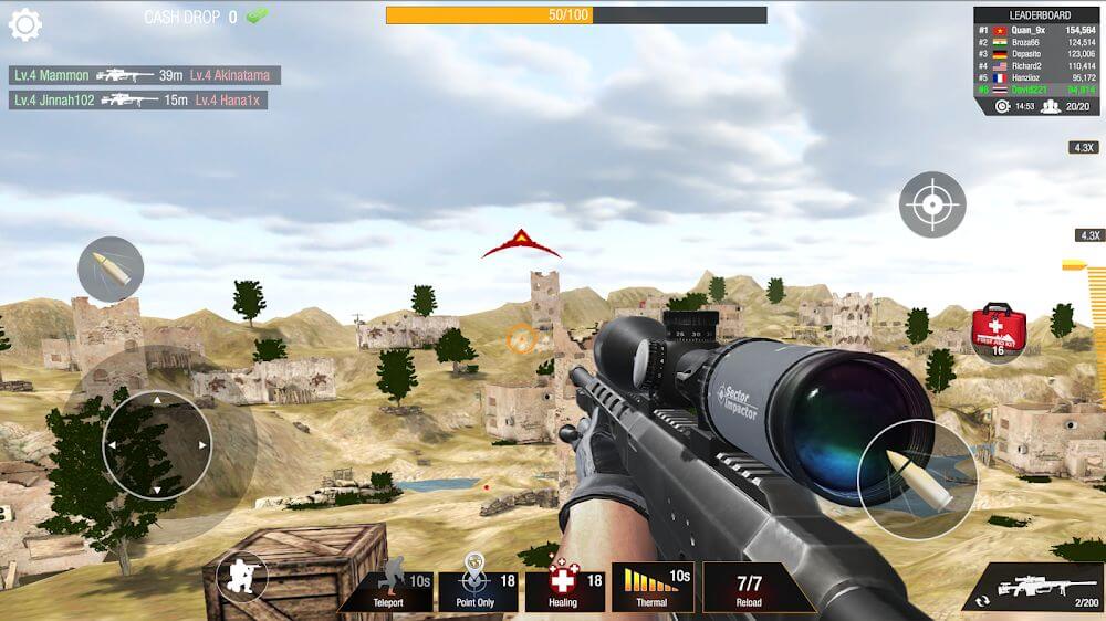 Sniper Warrior v0.0.3 MOD APK (Unlimited Ammo, No recoil)