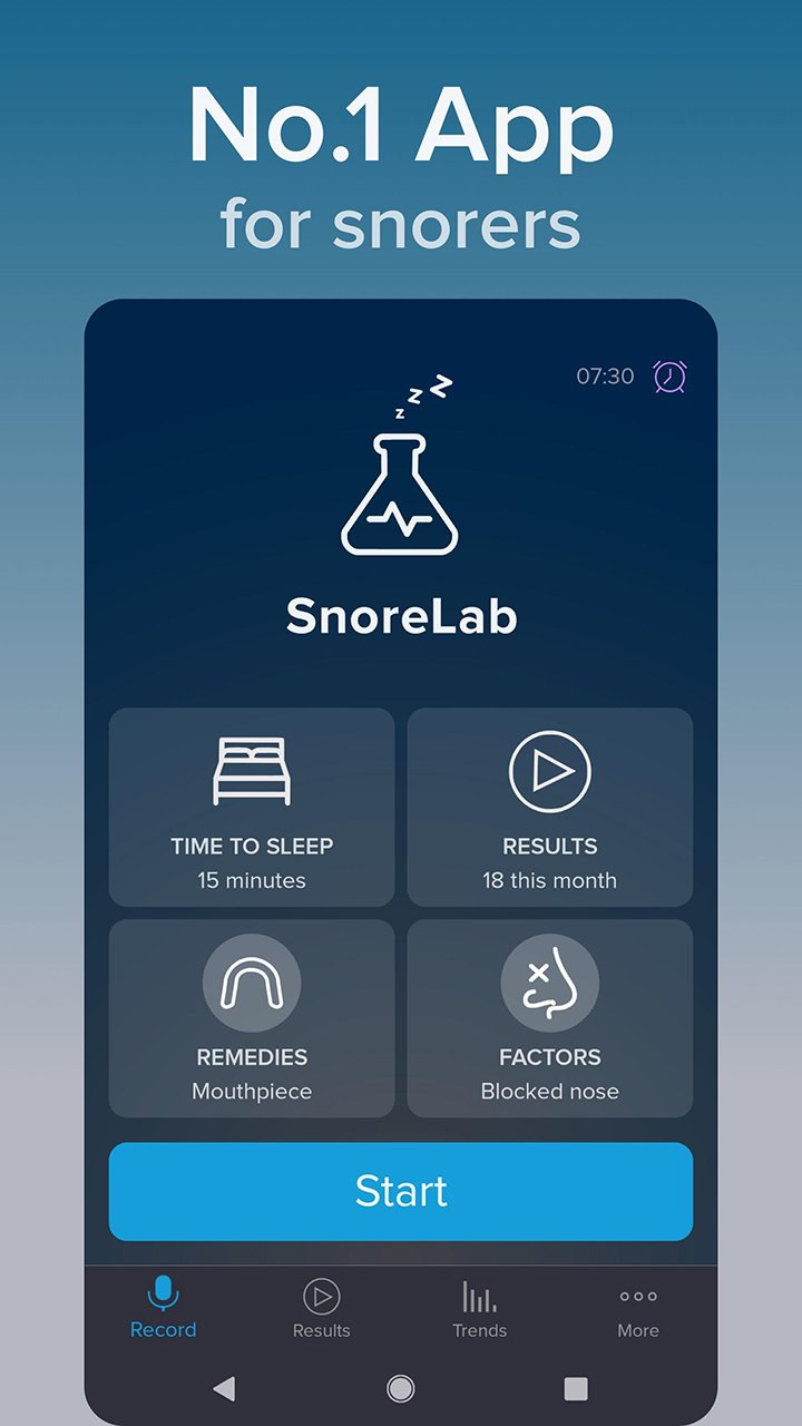 SnoreLab MOD APK 2.17.7 (Premium Unlocked)