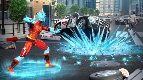 Snow Storm Superhero v1.3.2 MOD APK (Unlimited Mana, Skills)