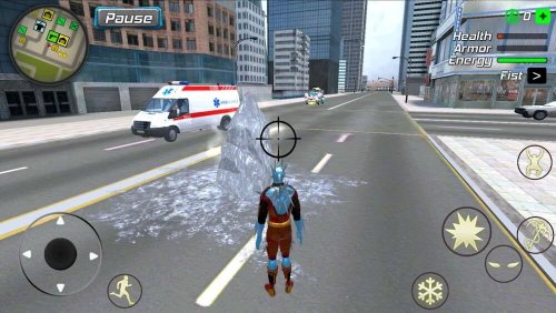 Snow Storm Superhero v1.3.2 MOD APK (Unlimited Mana, Skills)