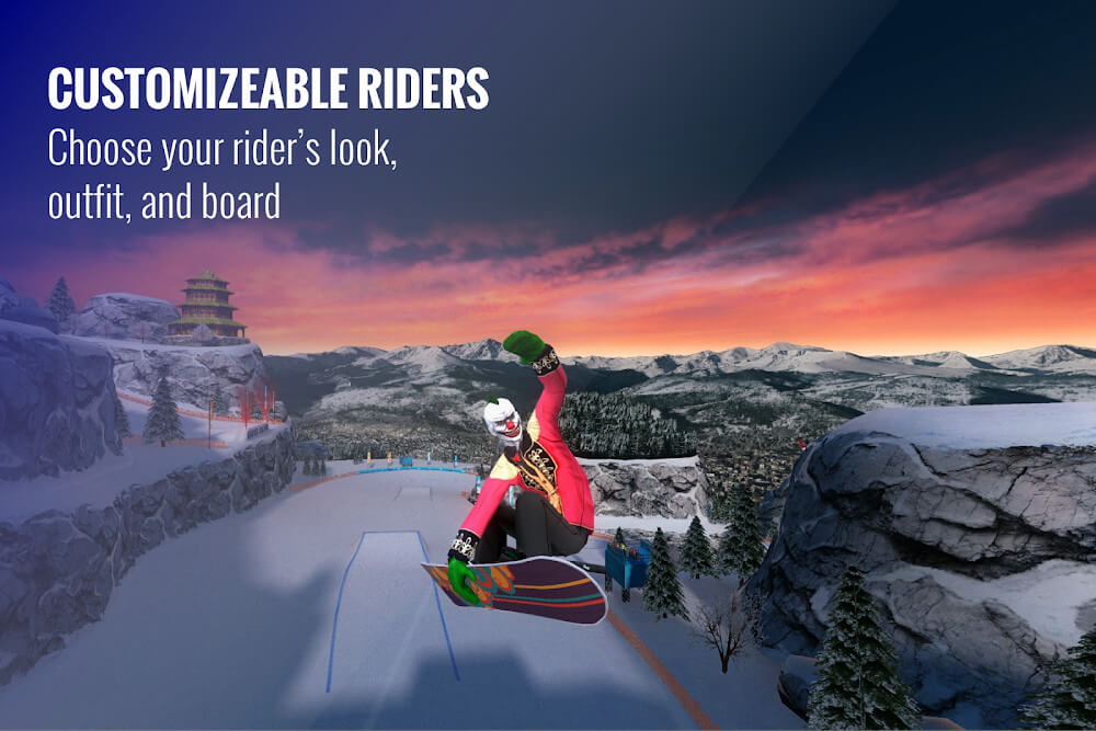 Snowboard Party: World Tour v1.7.2.RC APK + MOD (Unlimited EXP)