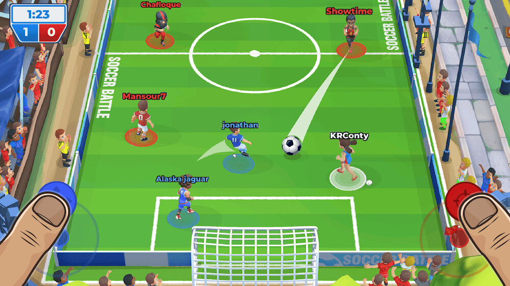 Soccer Battle v1.47.0 MOD APK (Free Purchase, Unlocked Characters)