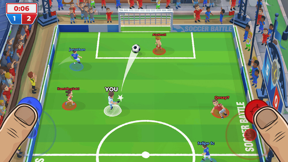 Soccer Battle v1.47.0 MOD APK (Free Purchase, Unlocked Characters)