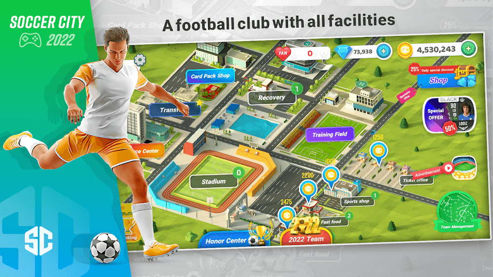 Soccer City v2.6 MOD APK (Stupid Goalkeeper)