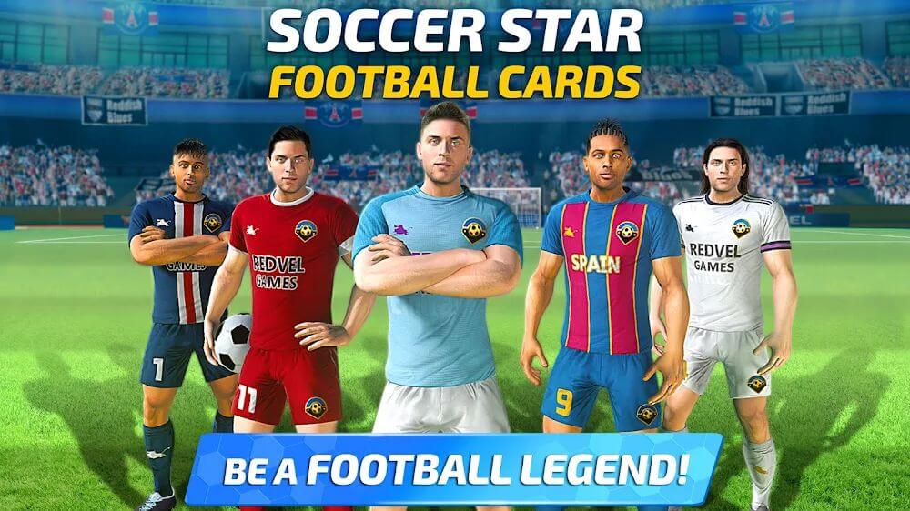 Soccer Star 2021 Football Cards v1.14.2 MOD APK (Free Rewards)