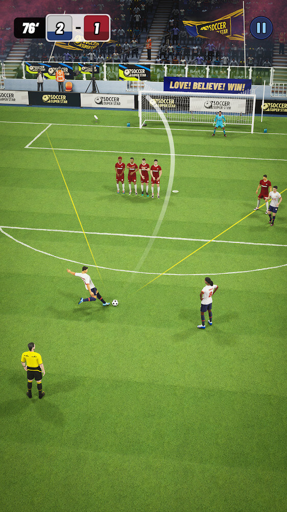 Soccer Super Star v0.2.75 MOD APK (Unlimited Lifes, Free Rewind)