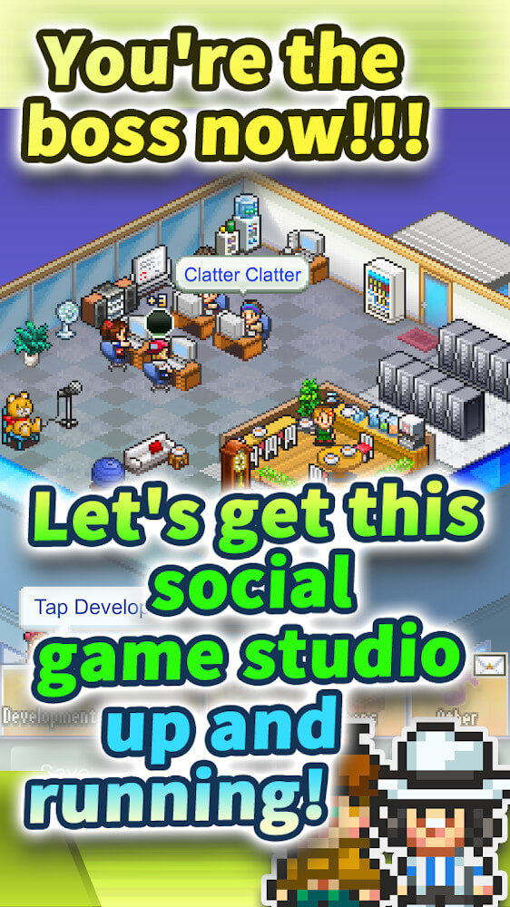 Social Dev Story v2.4.4 MOD APK (Unlimited Stamina, Free Upgrade)