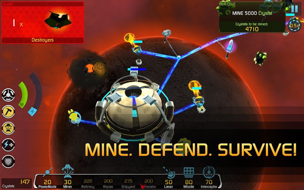 Solar Siege v1.9.3 MOD APK (Unlimited Bucks, Gems, Crystals)