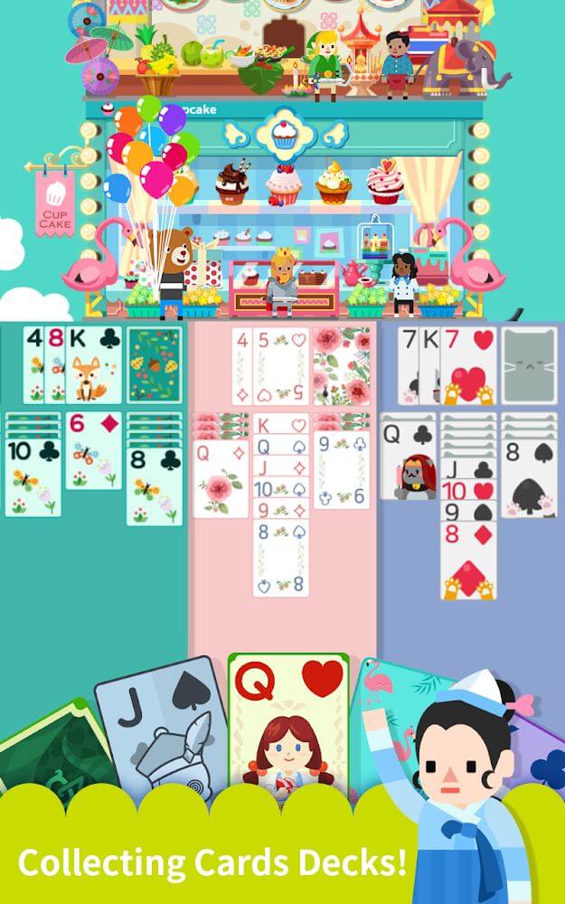 Solitaire: Cooking Tower v1.4.8 MOD APK (Unlimited Stars, Unlocked)