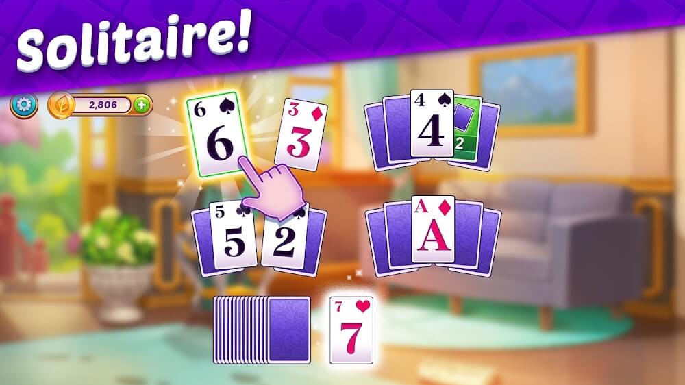 Solitaire Story - Avas Manor v45.5.0 MOD APK (Free Shopping)