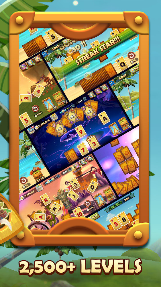 Solitaire TriPeaks v11.0.0.91881 MOD APK (Menu/Unlocked, Anti Ban)