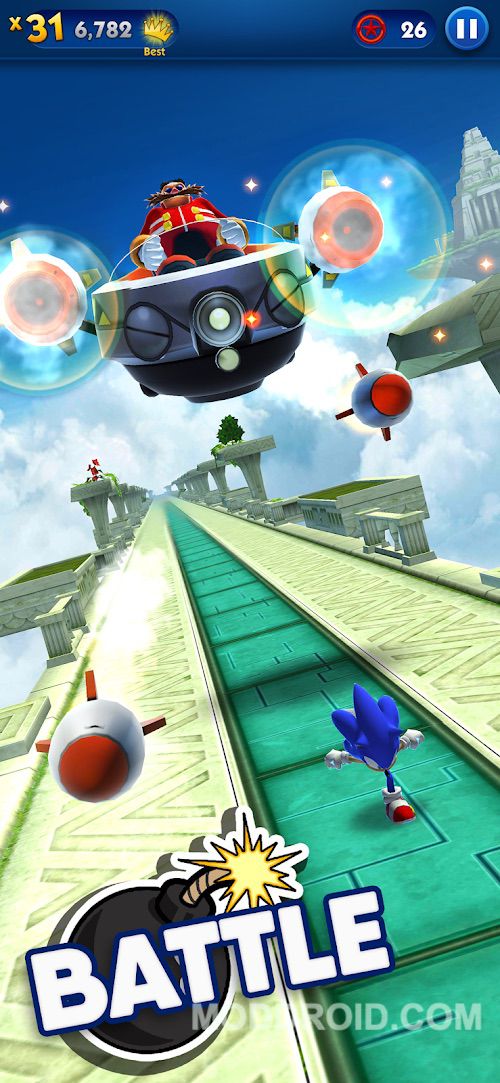 Sonic Dash v4.27.0 MOD APK (Unlimited Currency/All Characters)