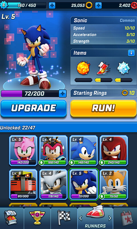 Sonic Forces v4.30.0 MOD APK (Menu/Speed, God Mode)