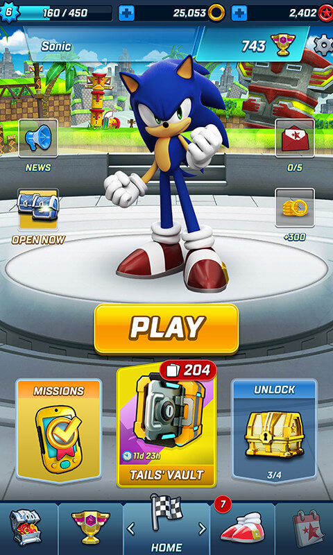 Sonic Forces v4.30.0 MOD APK (Menu/Speed, God Mode)