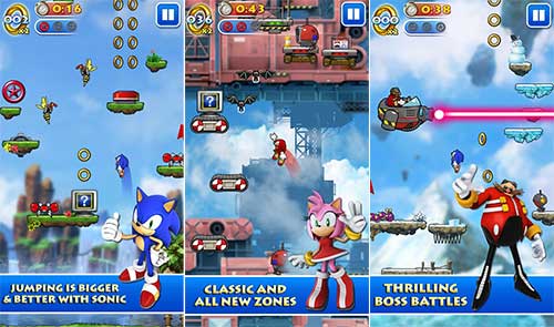 Sonic Jump 2.0.2 Apk Mod Unlocked Android All GPU