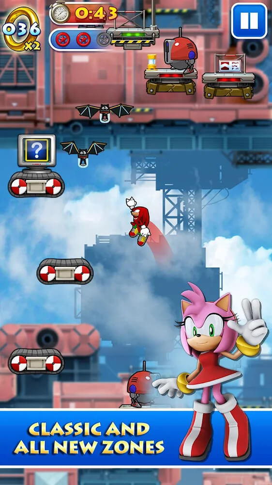 Sonic Jump Pro v2.0.3 MOD APK (Unlimited Money)