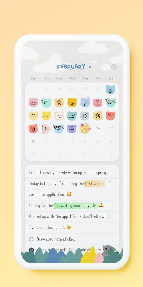 Soso Note - daily journal v1.7.4 APK + MOD (Paid/Optimized)