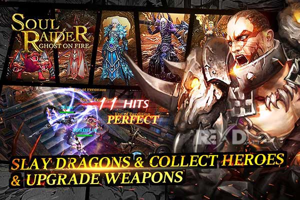 Soul Raider- Ghost On Fire 1.2.5 Apk Mod + OBB for Android