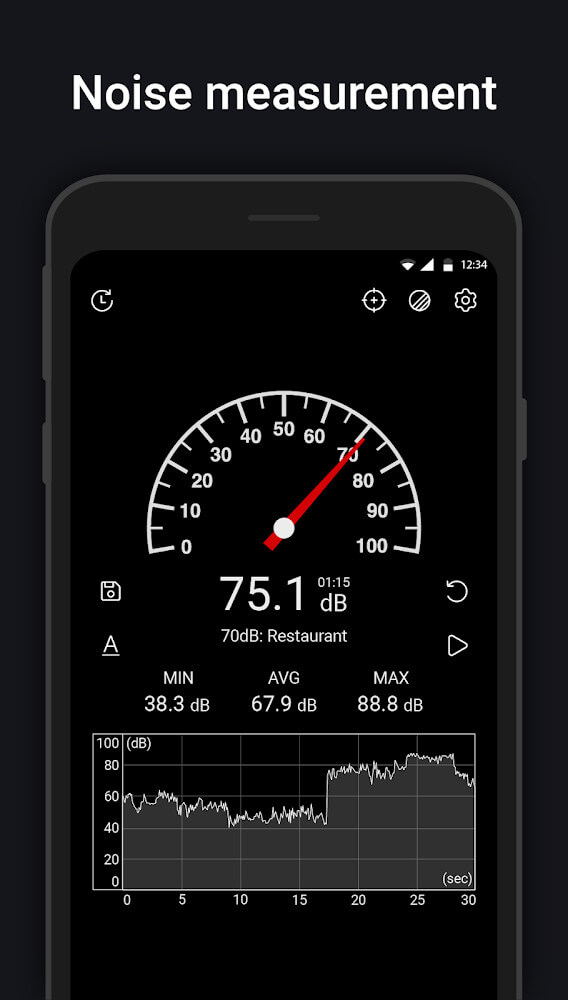 Sound Meter v8.3 APK + MOD (Premium Unlocked)