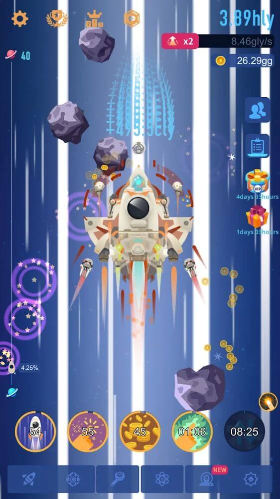 Space Colonizers Idle Clicker v1.14.0 MOD APK (Free Upgrades)