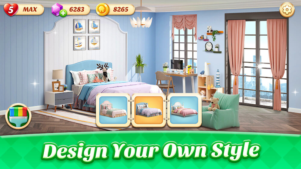 Space Decor: Dream Home Design v5.0.6 MOD APK (Unlimited Money)