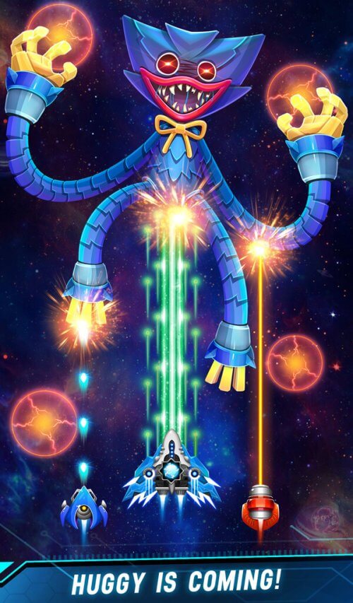 Space Shooter v1.821 MOD APK (Mega Menu, Money, God Mode)