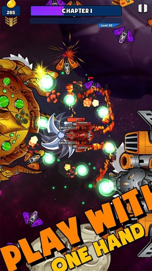 Space Survivor v1.9.2 MOD APK (God Mode)