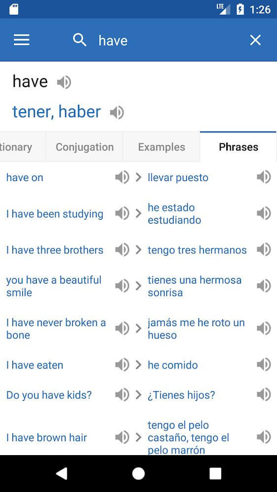 SpanishDict Translator v2.7 APK + MOD (Premium Unlocked)