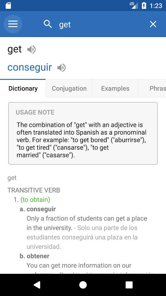 SpanishDict Translator v2.7 APK + MOD (Premium Unlocked)