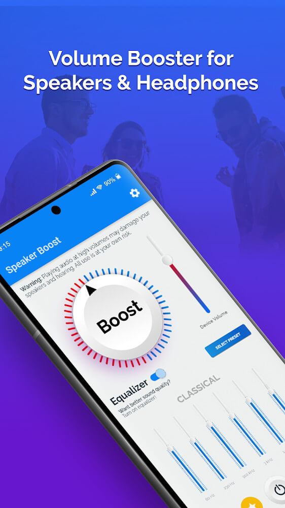 Speaker Boost v3.7.2.2 APK + MOD (Premium Unlocked)