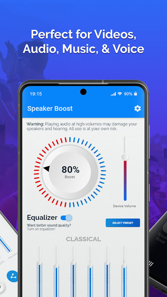 Speaker Boost v3.7.2.2 APK + MOD (Premium Unlocked)