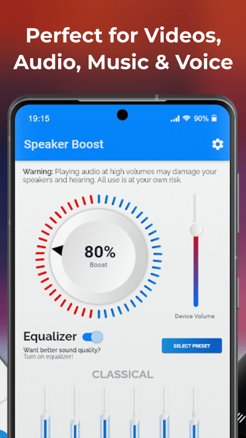 Speaker Boost v3.7.3.2 MOD APK (Premium Unlocked)